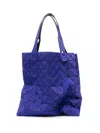 BAO BAO ISSEY MIYAKE BLUE PRISM MATTE TOTE BAG