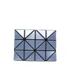 Bao Bao Issey Miyake Geometric-pattern Wallet In Blue