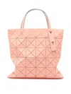 Bao Bao Issey Miyake Geometric-pattern Tote Bag In Orange