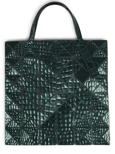 Bao Bao Issey Miyake Meta Kaiju Croc-effect Tote Bag In Green