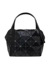 Bao Bao Issey Miyake Boston Geometric-pattern Tote Bag In Black