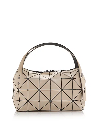 Bao Bao Issey Miyake Small Boston Geometric-pattern Tote Bag In Neutral