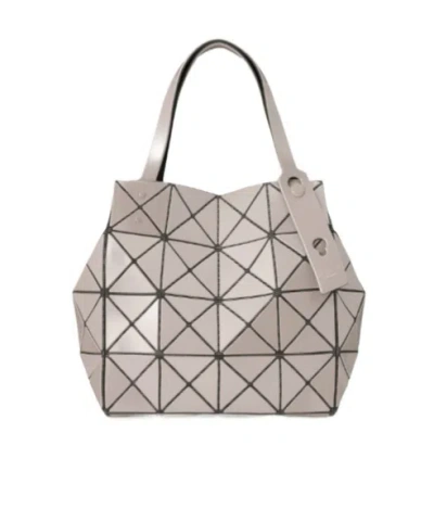Bao Bao Issey Miyake Carat Geometric-pattern Tote Bag In Gray