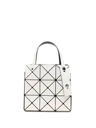 Bao Bao Issey Miyake Carat Geometric Tote Bag In White