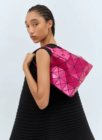 Bao Bao Issey Miyake Carat Handbag (small) In Pink