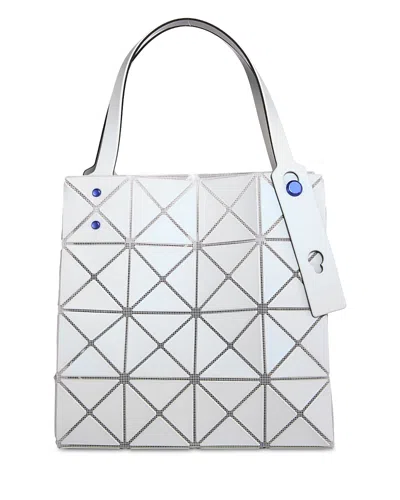 Bao Bao Issey Miyake Carat Mini Tote In Light Gray