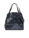 Bao Bao Issey Miyake Carat Geo Small Top Handle Bag In Black
