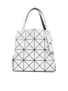 Bao Bao Issey Miyake Carat Open Top Shoulder Bag In Ivory