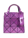 Bao Bao Issey Miyake Carat Panelled Mini Bag In Purple