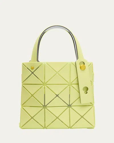 Bao Bao Issey Miyake Carat Small Geometric Top-handle Bag In Yellow