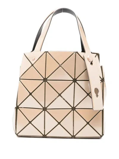 Bao Bao Issey Miyake "carat" Small Handbag In Neutral