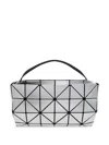 Bao Bao Issey Miyake Carton Shoulder Bag In Silver