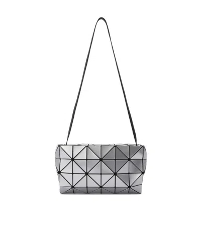 Bao Bao Issey Miyake Carton Shoulder Bag In Silver