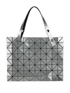 Bao Bao Issey Miyake Tote Bag In Silver