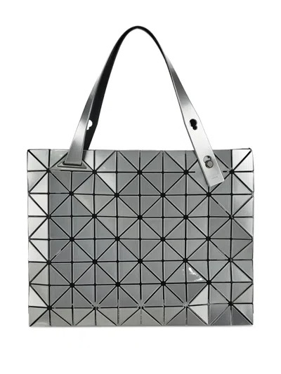 Bao Bao Issey Miyake Carton Tote Bag In Silver