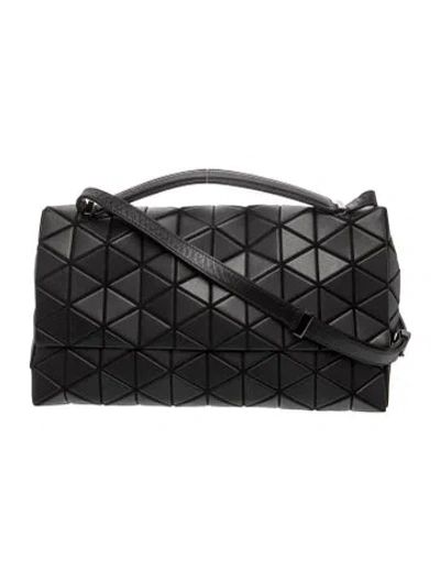 Pre-owned Bao Bao Issey Miyake Crossbody Bag In Black