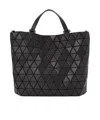 Shop Bao Bao Issey Miyake Crystal Matte Shoulder Bag In Black