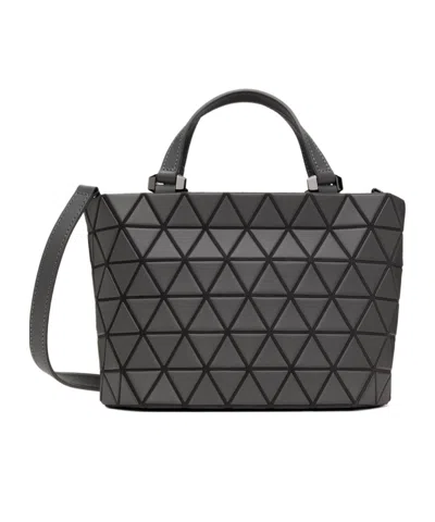 Bao Bao Issey Miyake Crystal Matte Shoulder Bag In Black