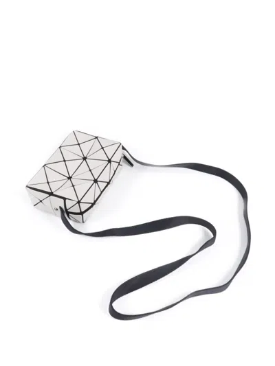 Pre-owned Bao Bao Issey Miyake Cuboid Cross Body Bag In White