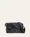 Bao Bao Issey Miyake Cuboid Geo Zip Crossbody Bag In Matte Black