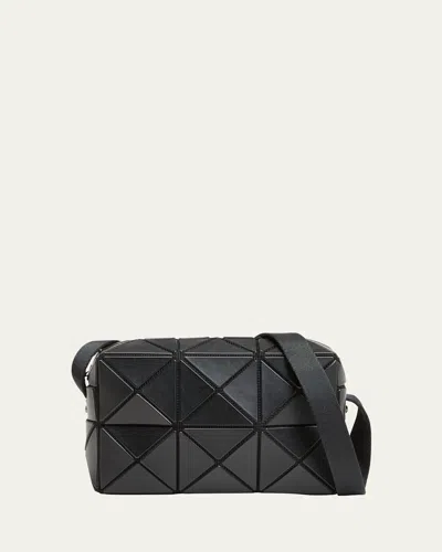 Bao Bao Issey Miyake Cuboid Geo Zip Crossbody Bag In Matte Black