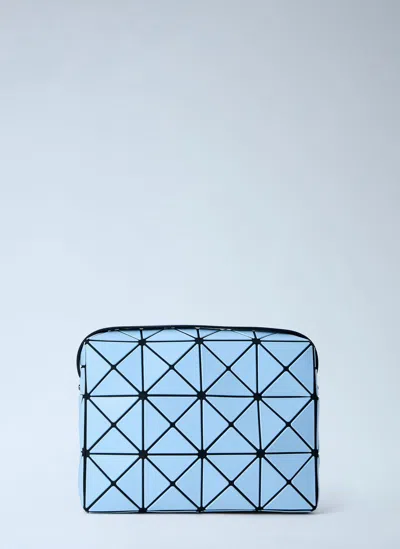 Bao Bao Issey Miyake Geometric Pattern Shoulder Bag In Blue