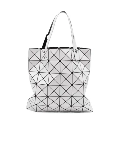 Bao Bao Issey Miyake Double-handle Handbag In Grey