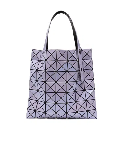 Bao Bao Issey Miyake Double Handle Tote Bag In Purple