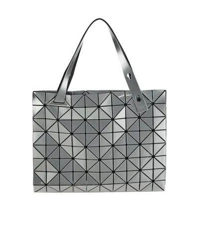 Bao Bao Issey Miyake Double Handle Tote Bag In Gray