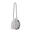 Bao Bao Issey Miyake Drawstring Bucket Bag In White