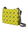 Bao Bao Issey Miyake Duo Geometric-pattern Cross Body Bag In Yellow
