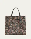Bao Bao Issey Miyake Ensemble Geo Shopper Tote Bag In Brown Mix