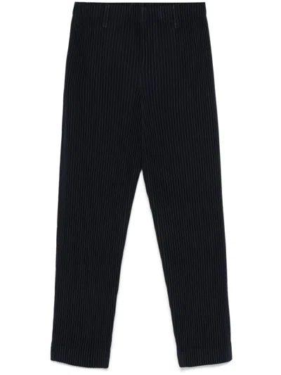 Bao Bao Issey Miyake Essentials Mini Trousers In Navy