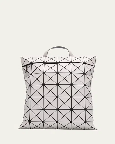Bao Bao Issey Miyake Flat Geometric Backpack In Gray