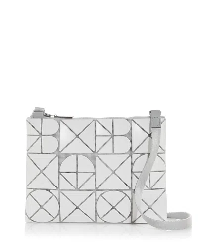 Bao Bao Issey Miyake Font Crossbody Bag In White