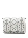 Bao Bao Issey Miyake Fossette Shoulder Bag In Grey