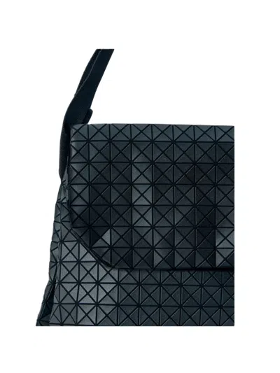 Bao Bao Issey Miyake Froggy Geometric-pattern Messenger Bag In Black