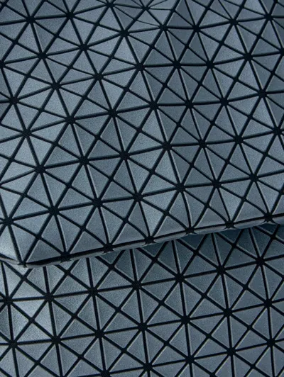 Bao Bao Issey Miyake Froggy Geometric-pattern Messenger Bag In Blue