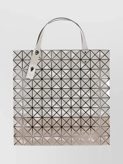 Bao Bao Issey Miyake Geometric Design Tote Bag With Top Handles