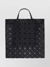 Bao Bao Issey Miyake Geometric Design Tote Bag With Top Handles In Black