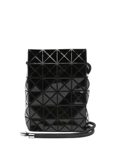 Bao Bao Issey Miyake Geometric Drawstring Bucket Bag In Black