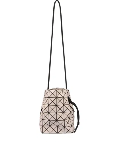 Bao Bao Issey Miyake Geometric Drawstring Bucket Bag In Neutral