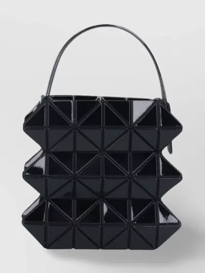 Bao Bao Issey Miyake Geometric Glossy Top Handle Tote Bag