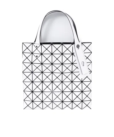 Bao Bao Issey Miyake Geometric Handbag In White