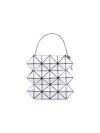 Bao Bao Issey Miyake Geometric Mini Shoulder Bag With Handle In White
