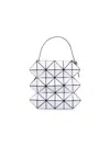 Bao Bao Issey Miyake Geometric Mini Shoulder Bag With Handle In White