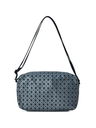 Bao Bao Issey Miyake Geometric Panelled Shoulder Bag In Gray