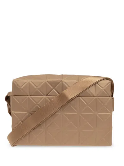 Bao Bao Issey Miyake Geometric-panelled Shoulder Bag In Neutrals