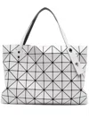 Bao Bao Issey Miyake Geometric-panelled Tote Bag In Grau