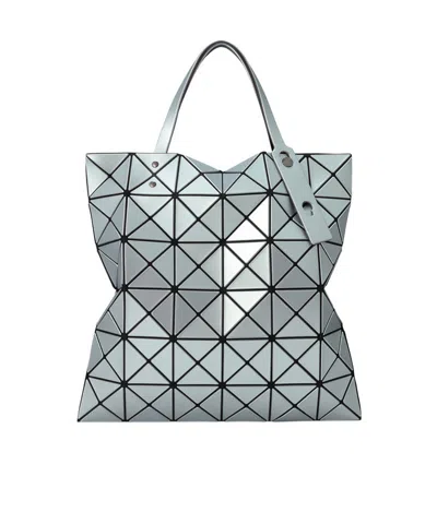 Bao Bao Issey Miyake Geometric-panelled Tote Bag In Gray